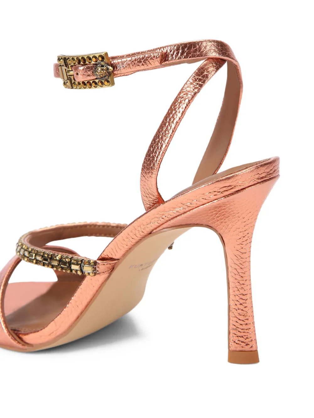 Kurt Geiger London Sandalen met kristallen bandje Roze