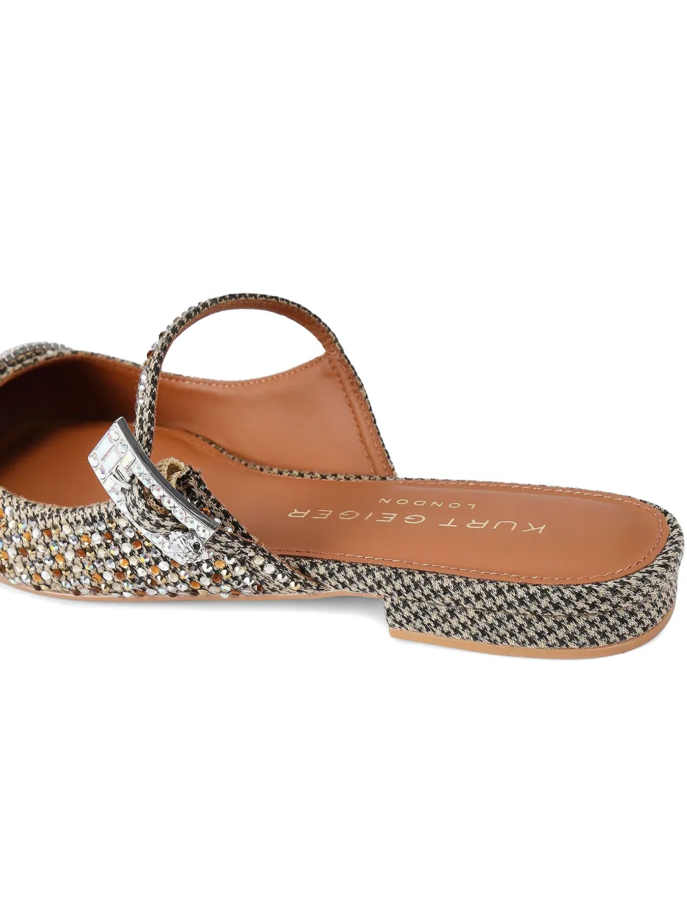 Kurt Geiger London Pumps met hak met stras gesp Grijs