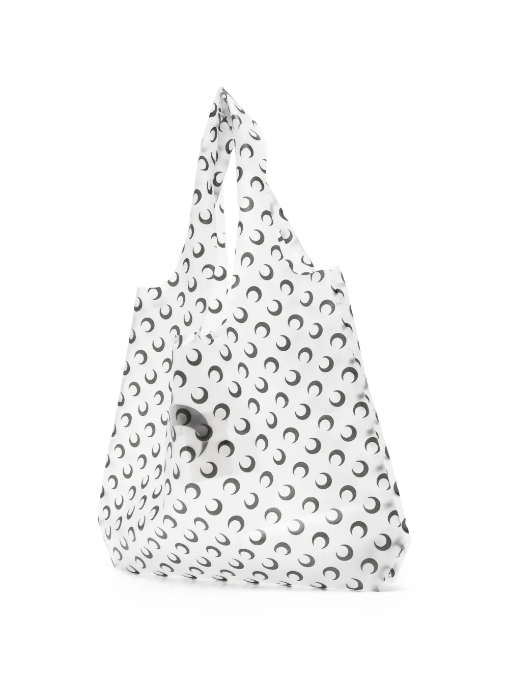Marine Serre Shopper met maanprint Wit