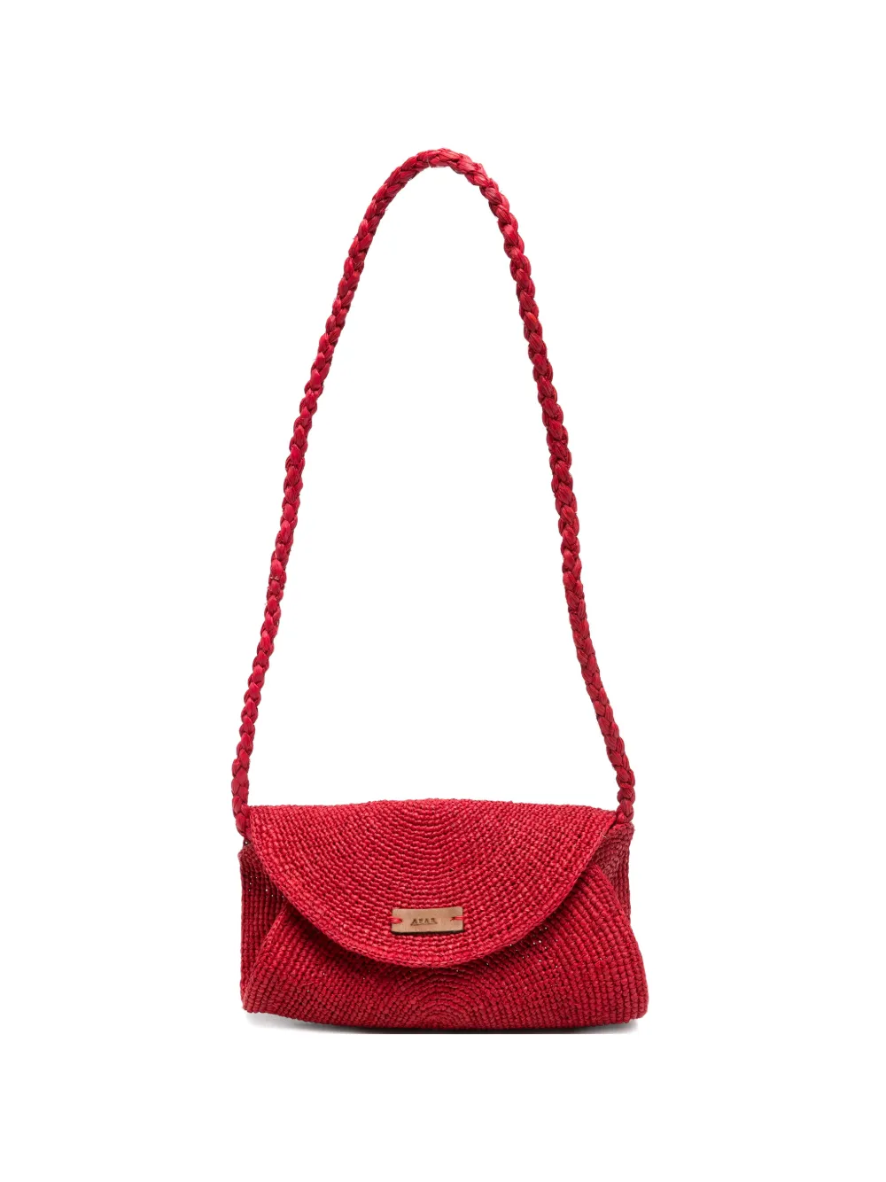 woven raffia cross body bag