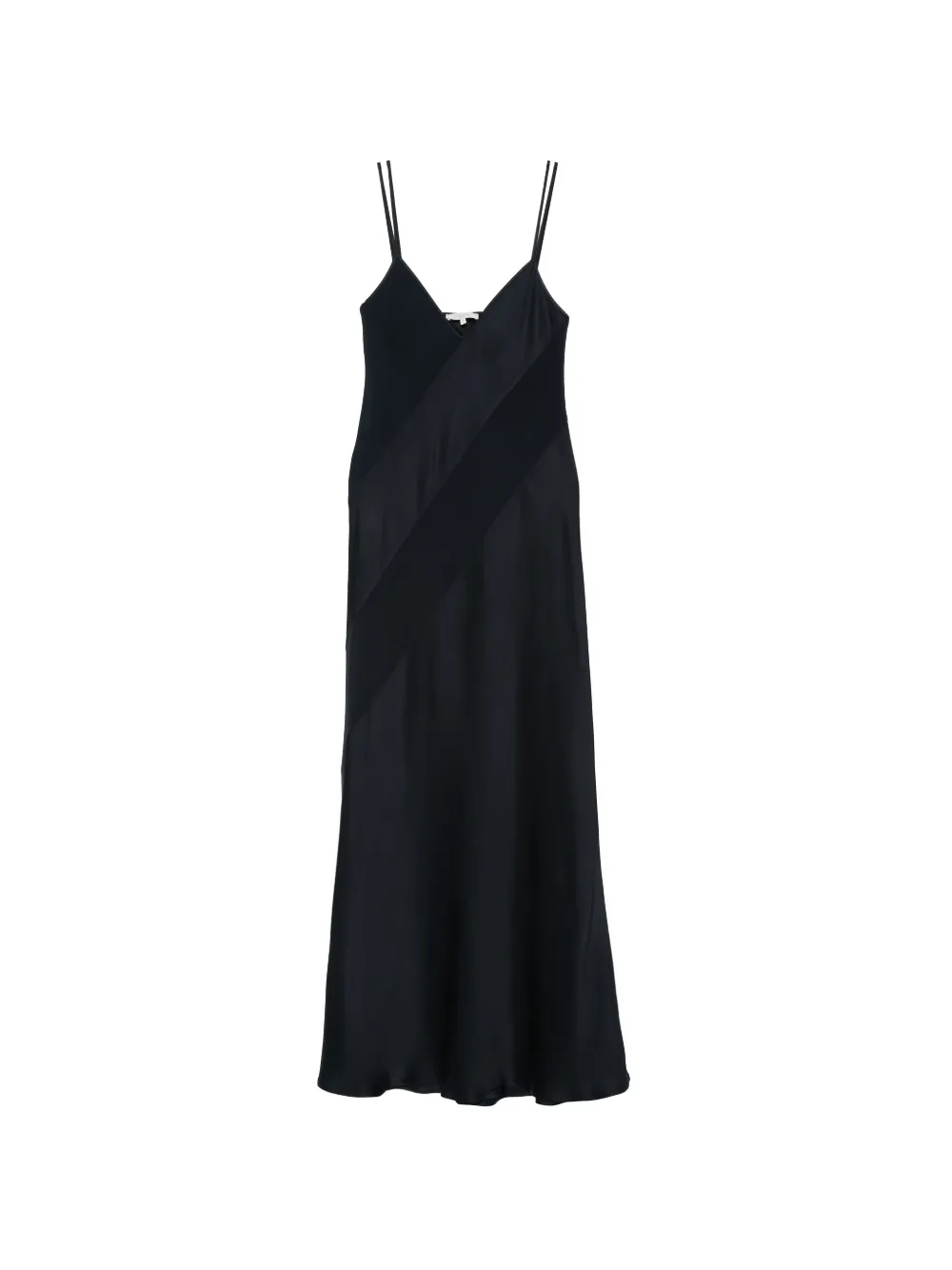 Antonelli Luna V-neck maxi dress - Nero