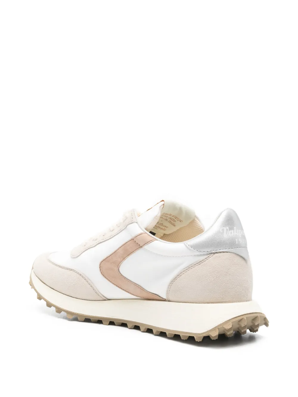 Valsport Sneakers met suède vlak Wit