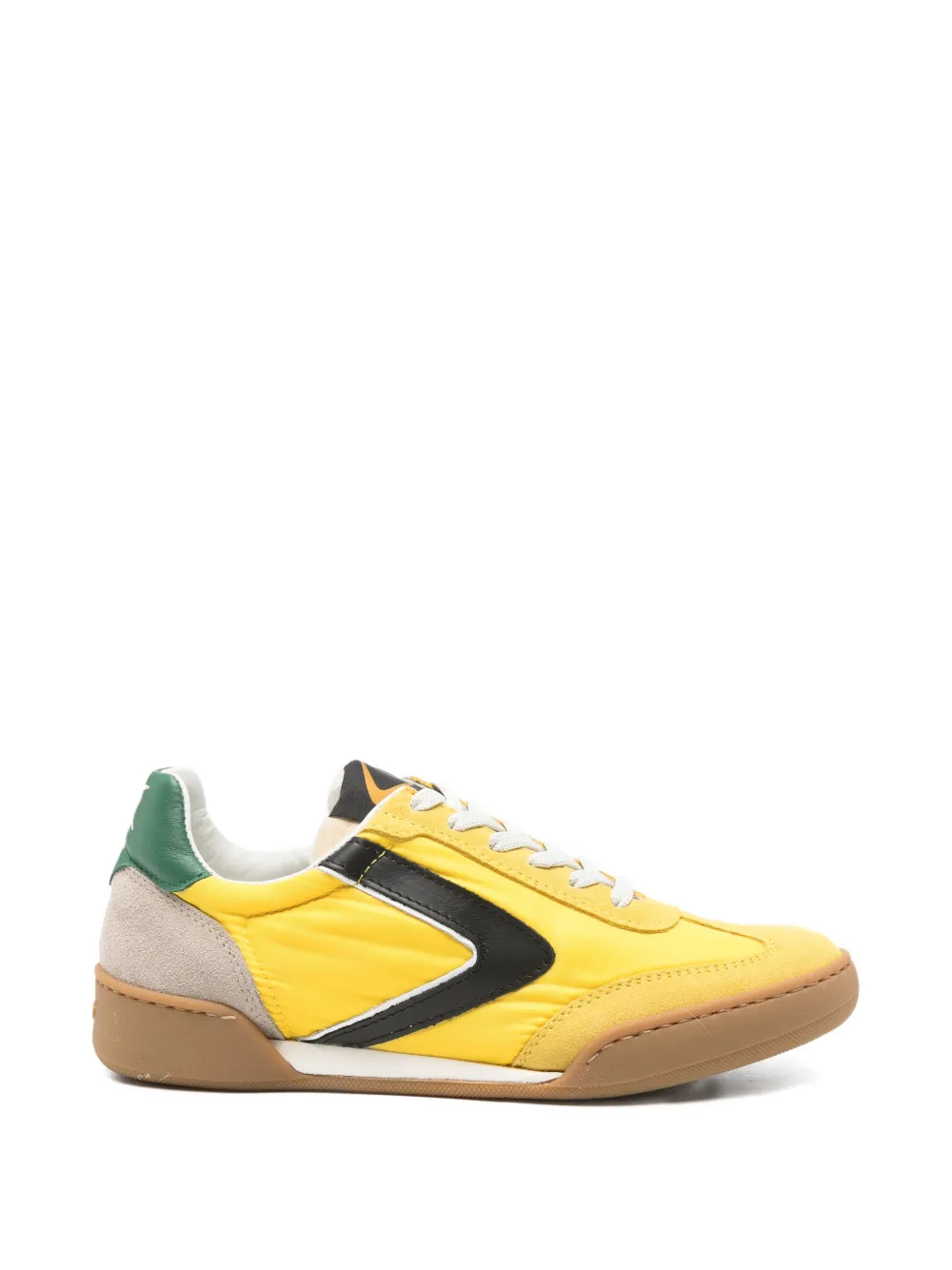 Valsport suede-panel sneakers - Giallo