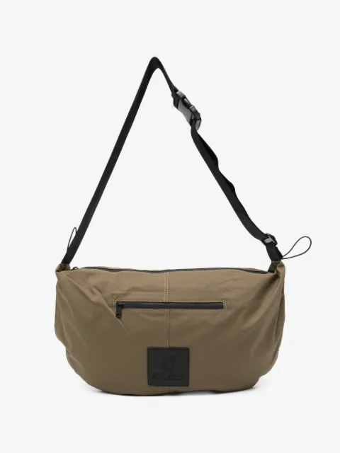 OFF GRID  logo-patch messenger bag