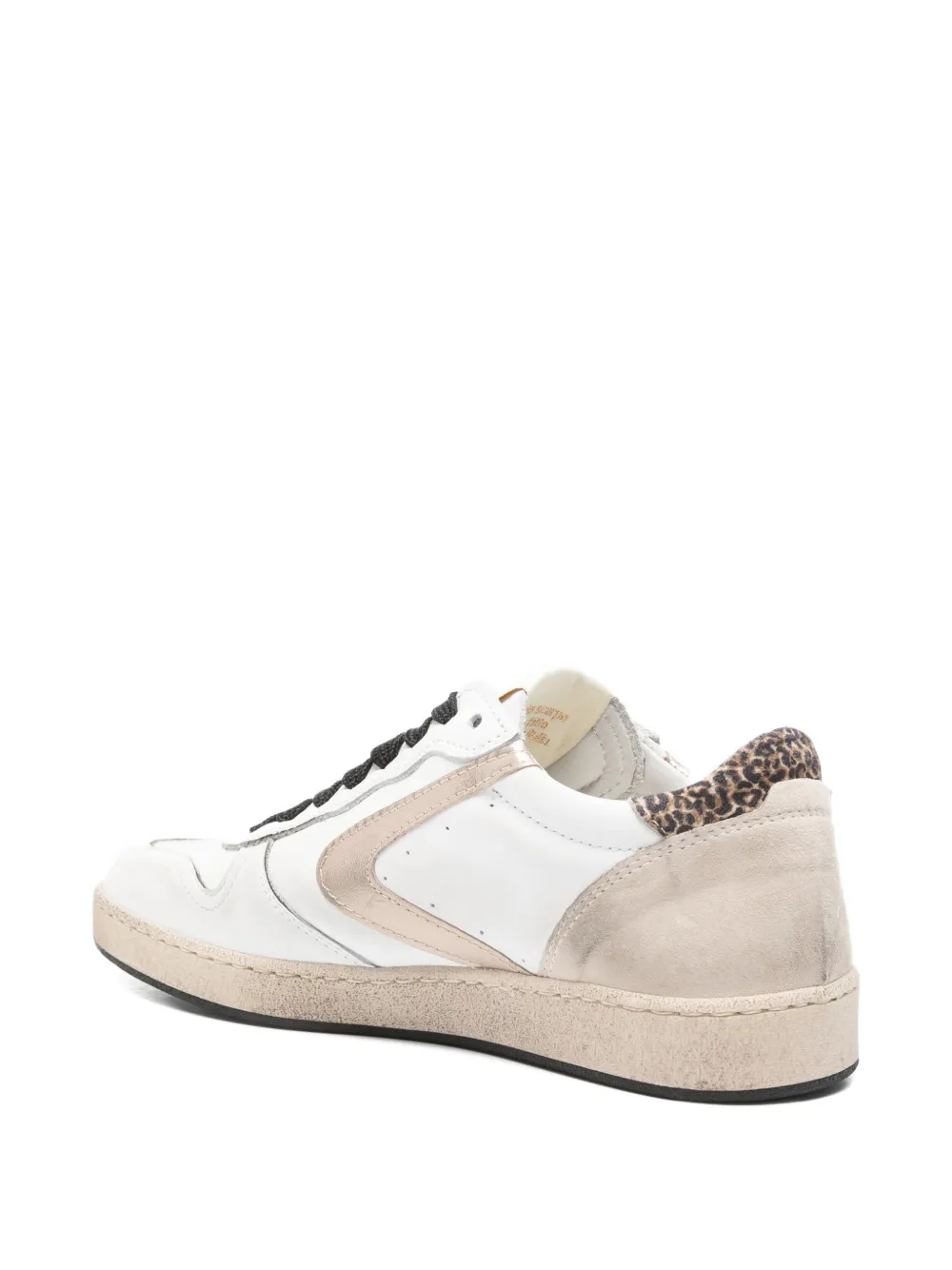 Valsport Sneakers met luipaardprint Wit