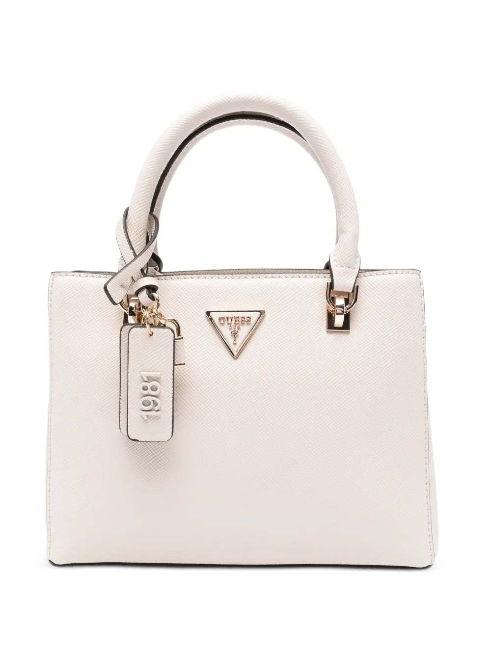 GUESS USA Borsa tote Noelle con ciondolo - Toni neutri