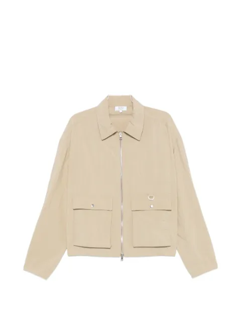 Maison Kitsuné zip-up flap-pocket jacket