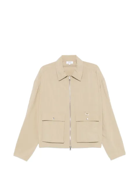 Maison Kitsuné zip-up flap-pocket jacket