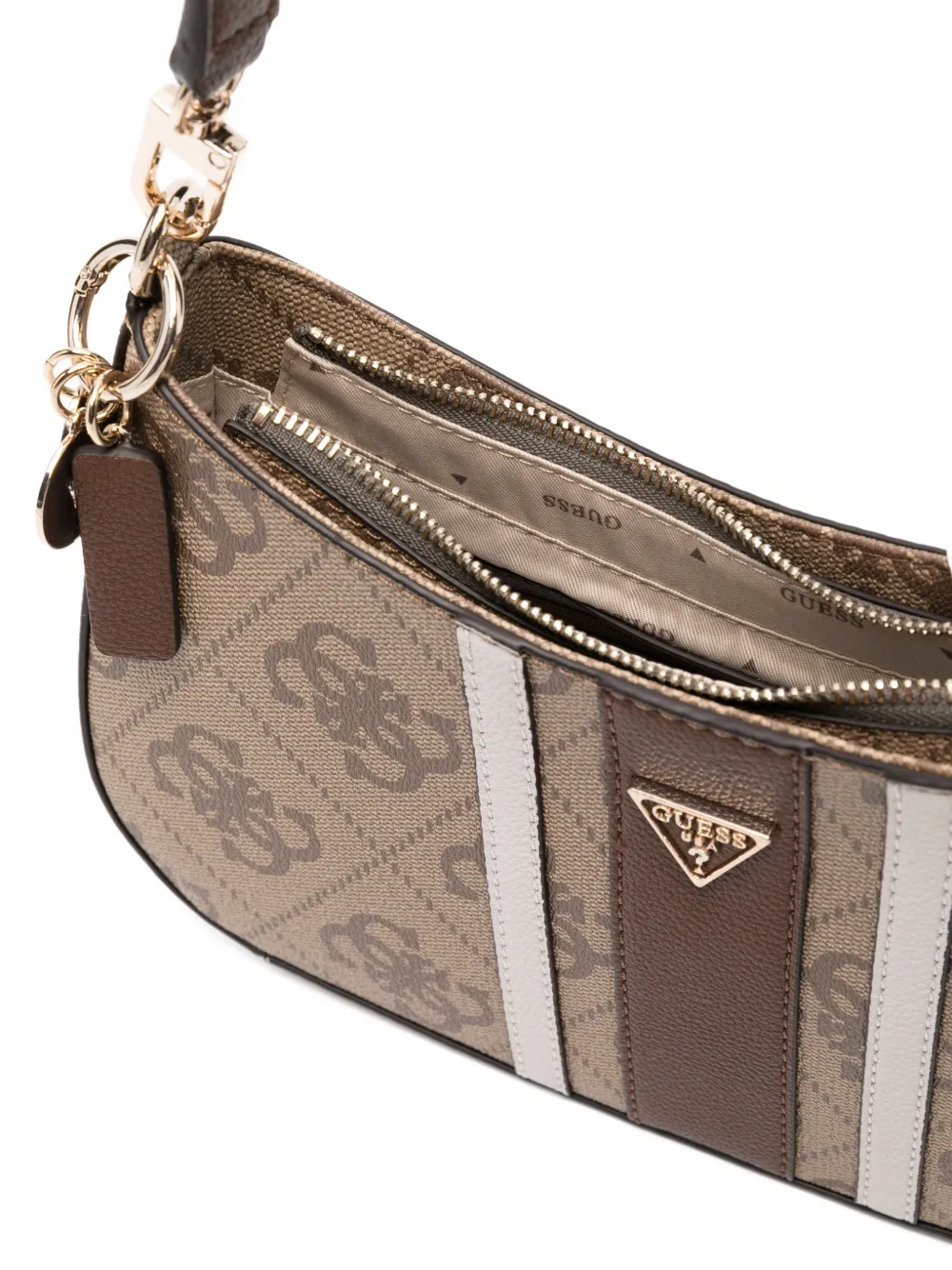 GUESS USA Noelle II schoudertas Bruin