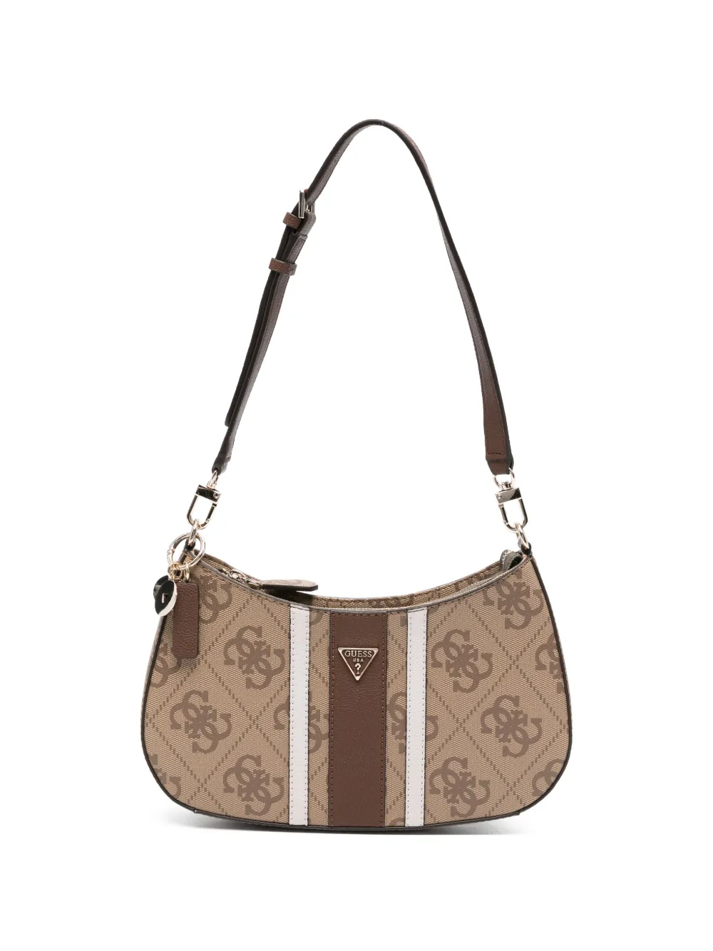 GUESS USA Borsa a spalla Noelle II - Marrone