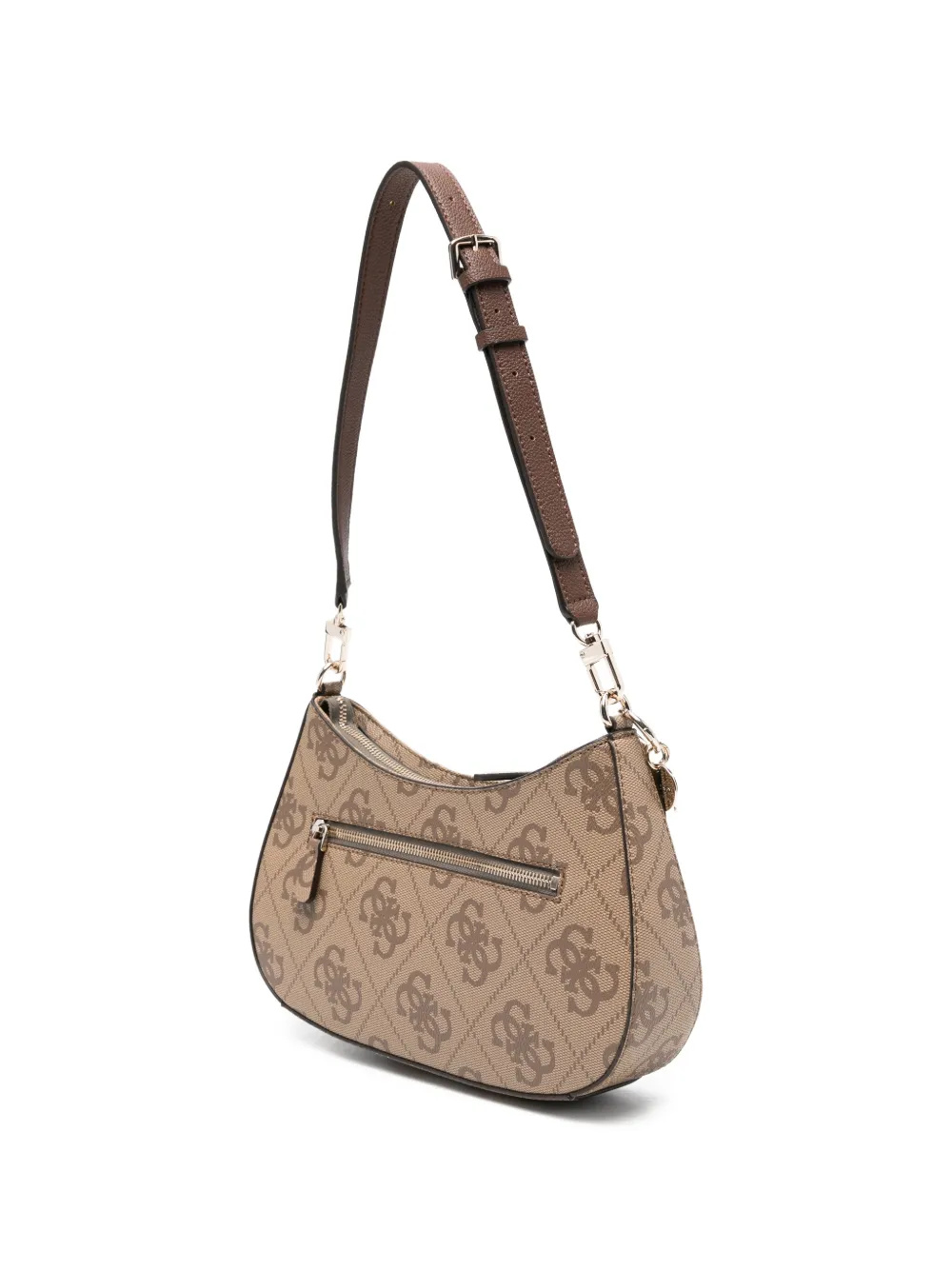 GUESS USA Noelle II schoudertas Bruin