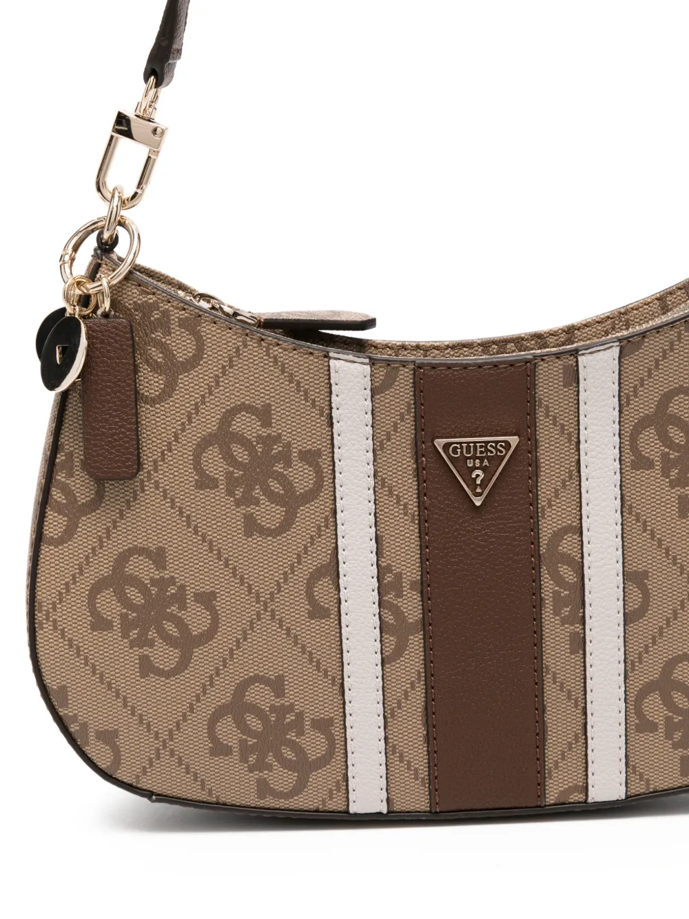 GUESS USA Noelle II schoudertas Bruin