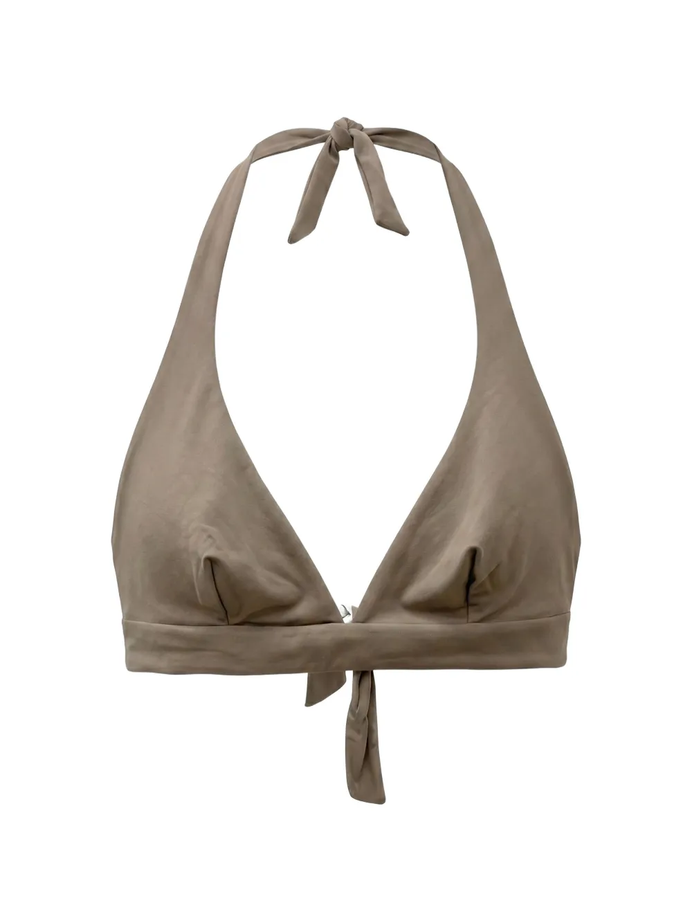 Fisico halterneck reversible bikini top - Nude