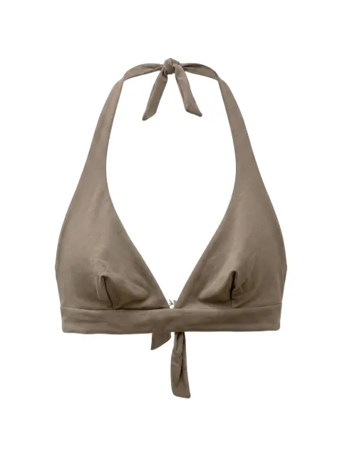 Fisico halterneck reversible bikini top
