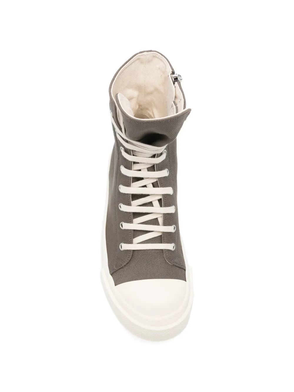 Rick Owens DRKSHDW lace-up sneakers Grijs
