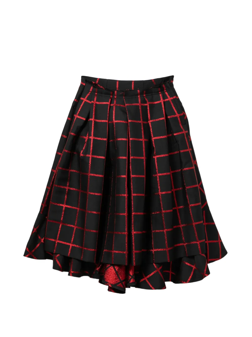 Comme Des Garçons Gonna con ruches - Nero