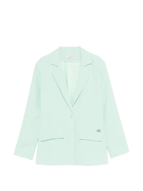 Liu Jo Kids blazer con bolsillo y solapa