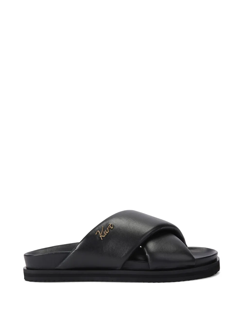 Kurt Geiger London Baron Pantoletten mit Cut-Out - Schwarz