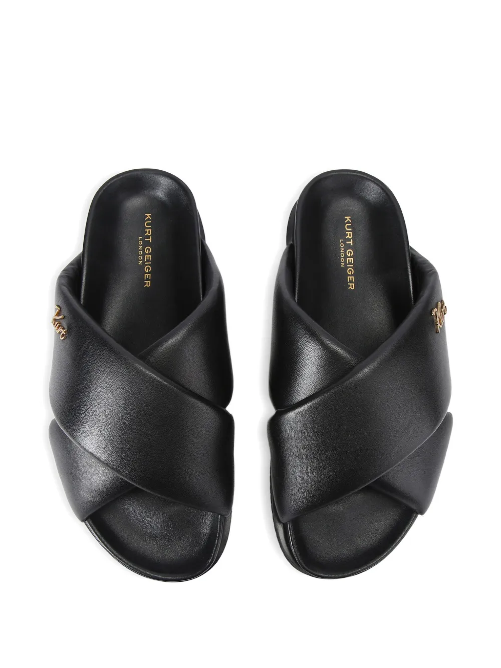 Kurt Geiger London Baron uitgesneden sandalen Zwart