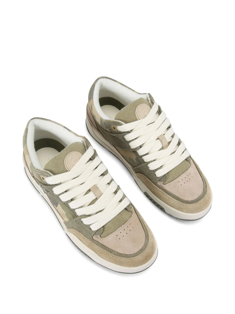 Kurt Geiger London Hatton sneakers met camouflageprint Groen