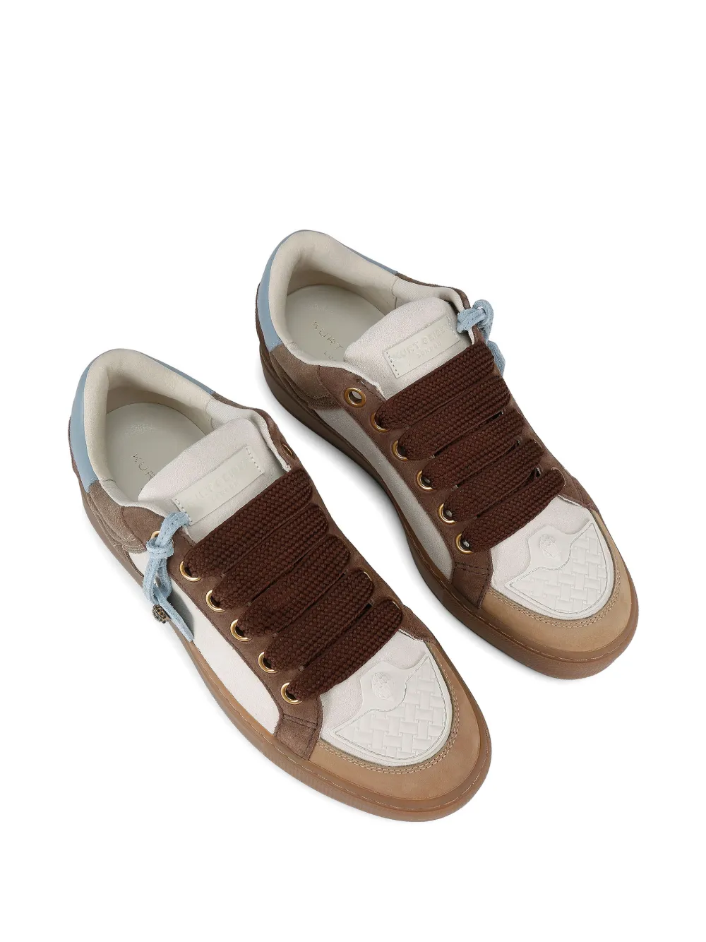 Kurt Geiger London Sneakers met vlakken Beige