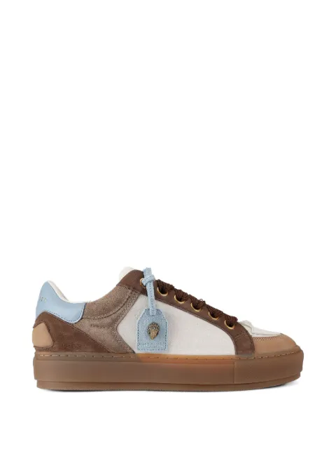 Kurt Geiger London panelled tag sneakers