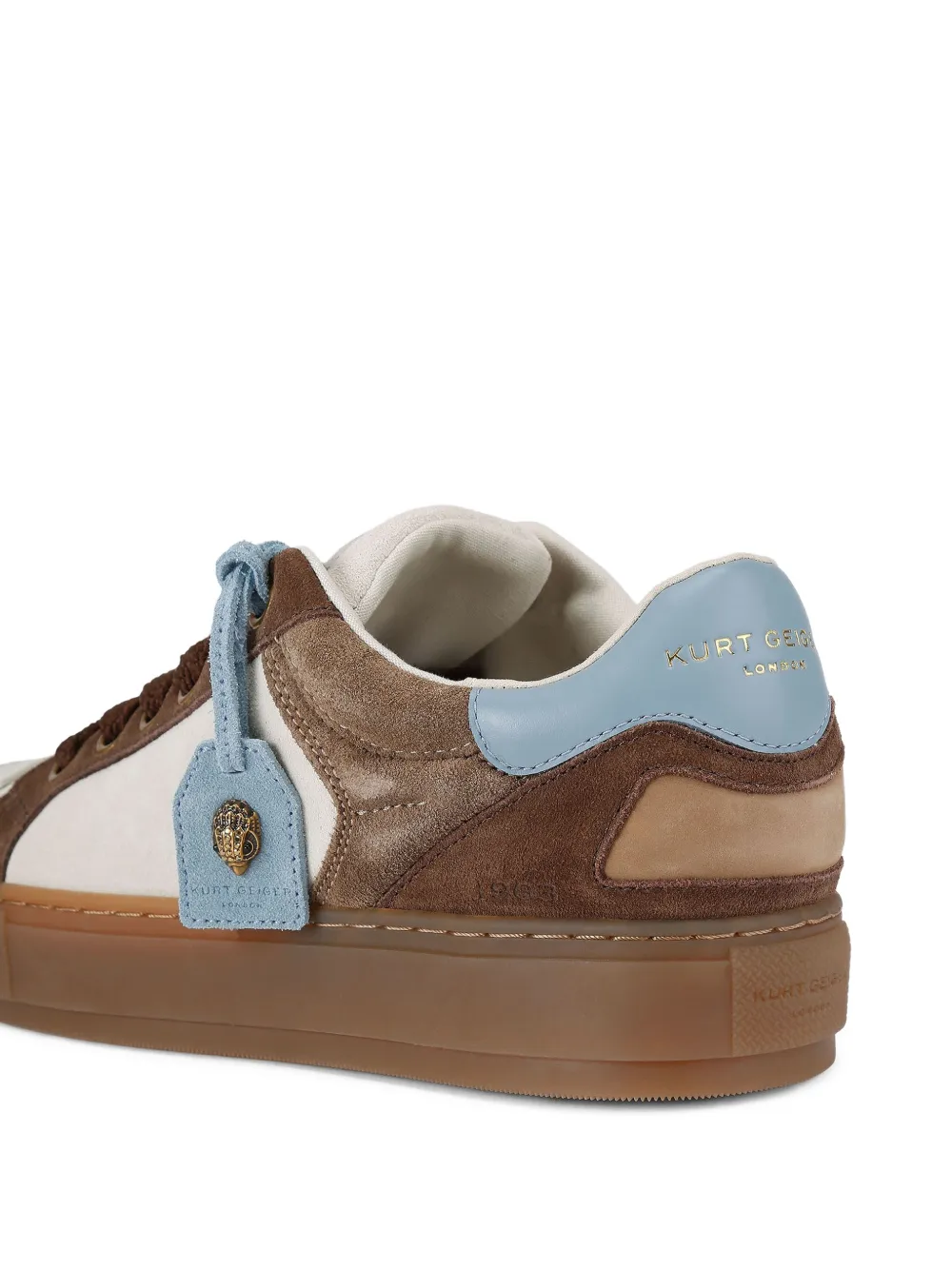 Kurt Geiger London Sneakers met vlakken Beige