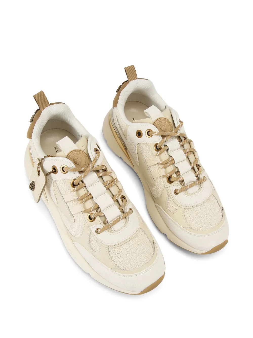Kurt Geiger London Suède Eagle Head sneakers Beige