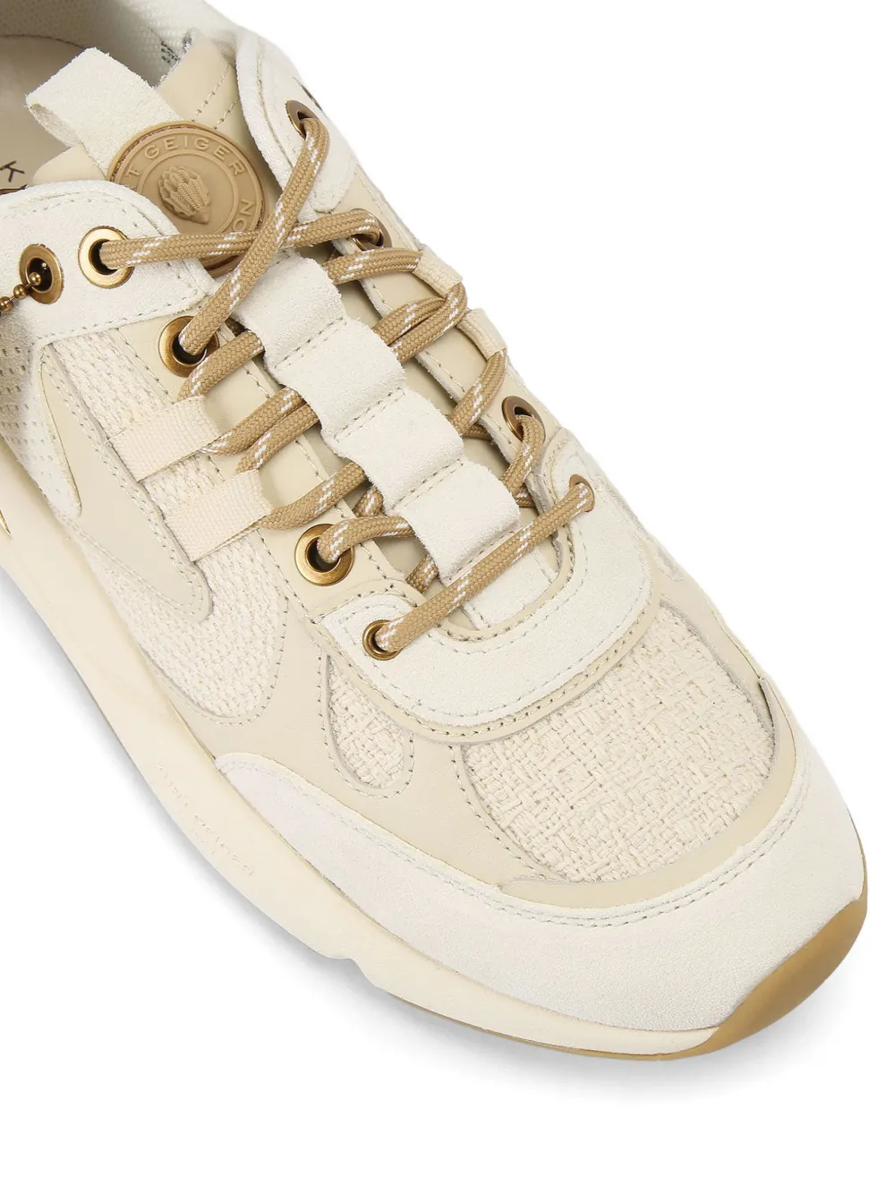 Kurt Geiger London Suède Eagle Head sneakers Beige