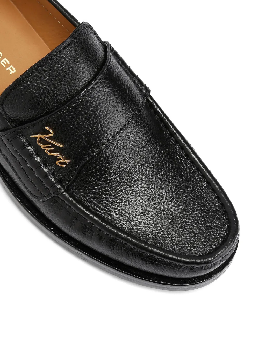 Kurt Geiger London Limehouse bewerkte loafers Zwart
