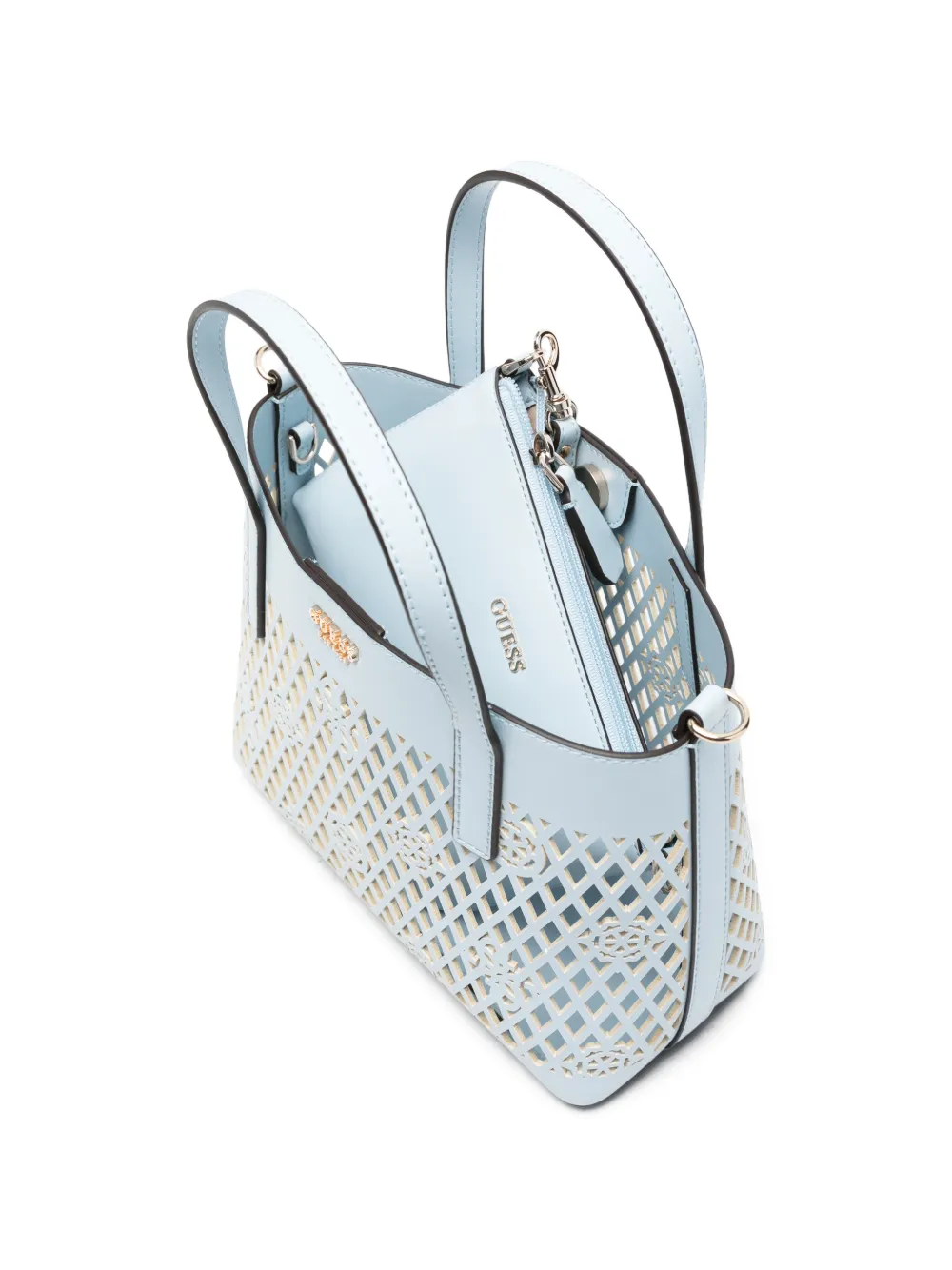 GUESS USA Letty mini-shopper Blauw