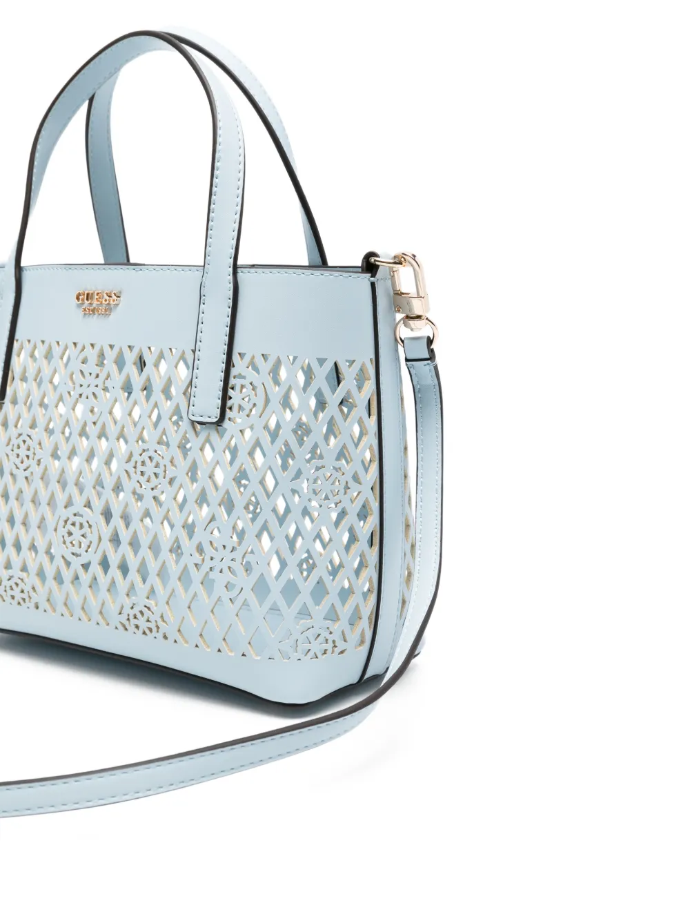 GUESS USA Letty mini-shopper Blauw