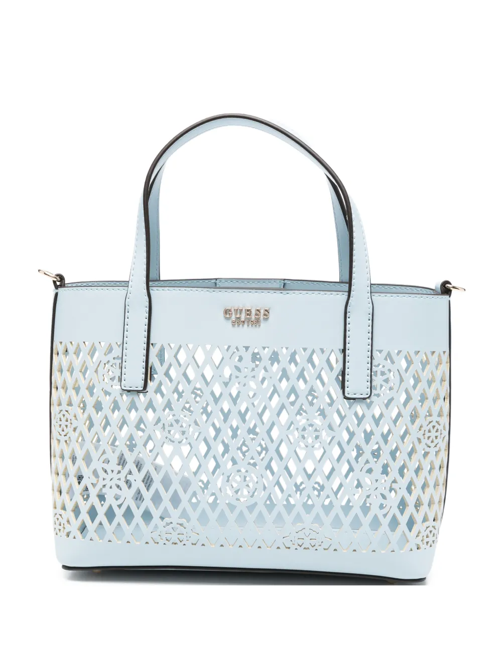 GUESS USA mini Letty tote bag - Blu