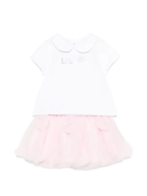 LIU JO appliqued skirt set