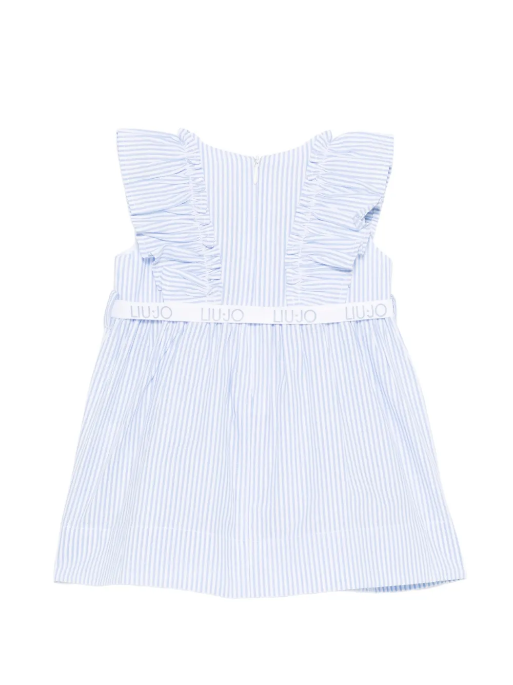 Liu Jo Kids Jurk met ruches Blauw