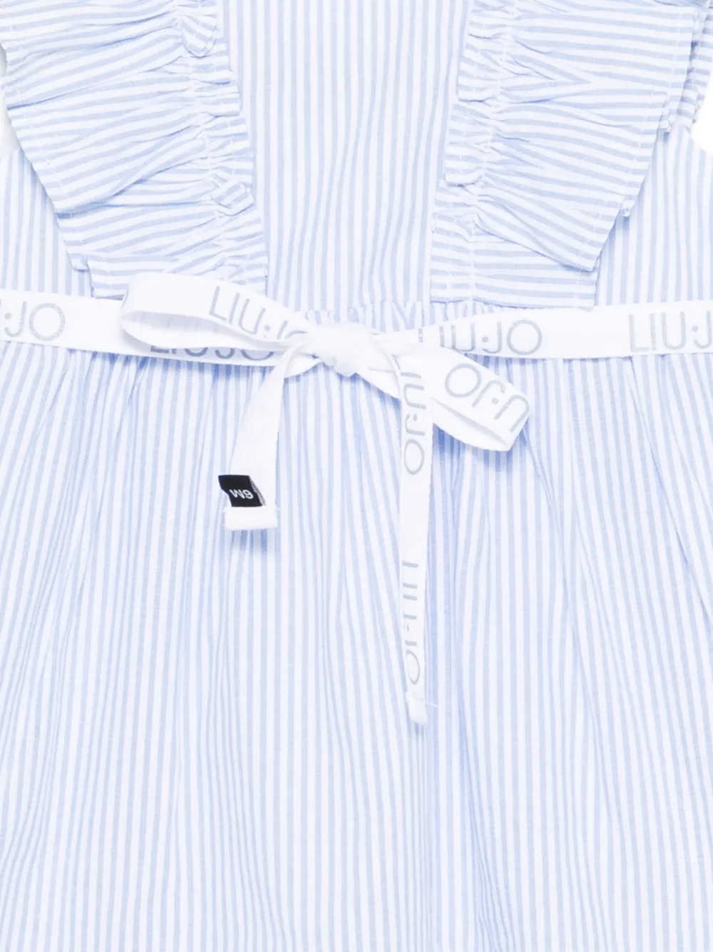 Liu Jo Kids Jurk met ruches Blauw
