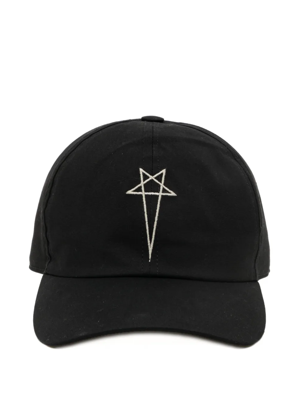 Rick Owens DRKSHDW Honkbalpet Zwart