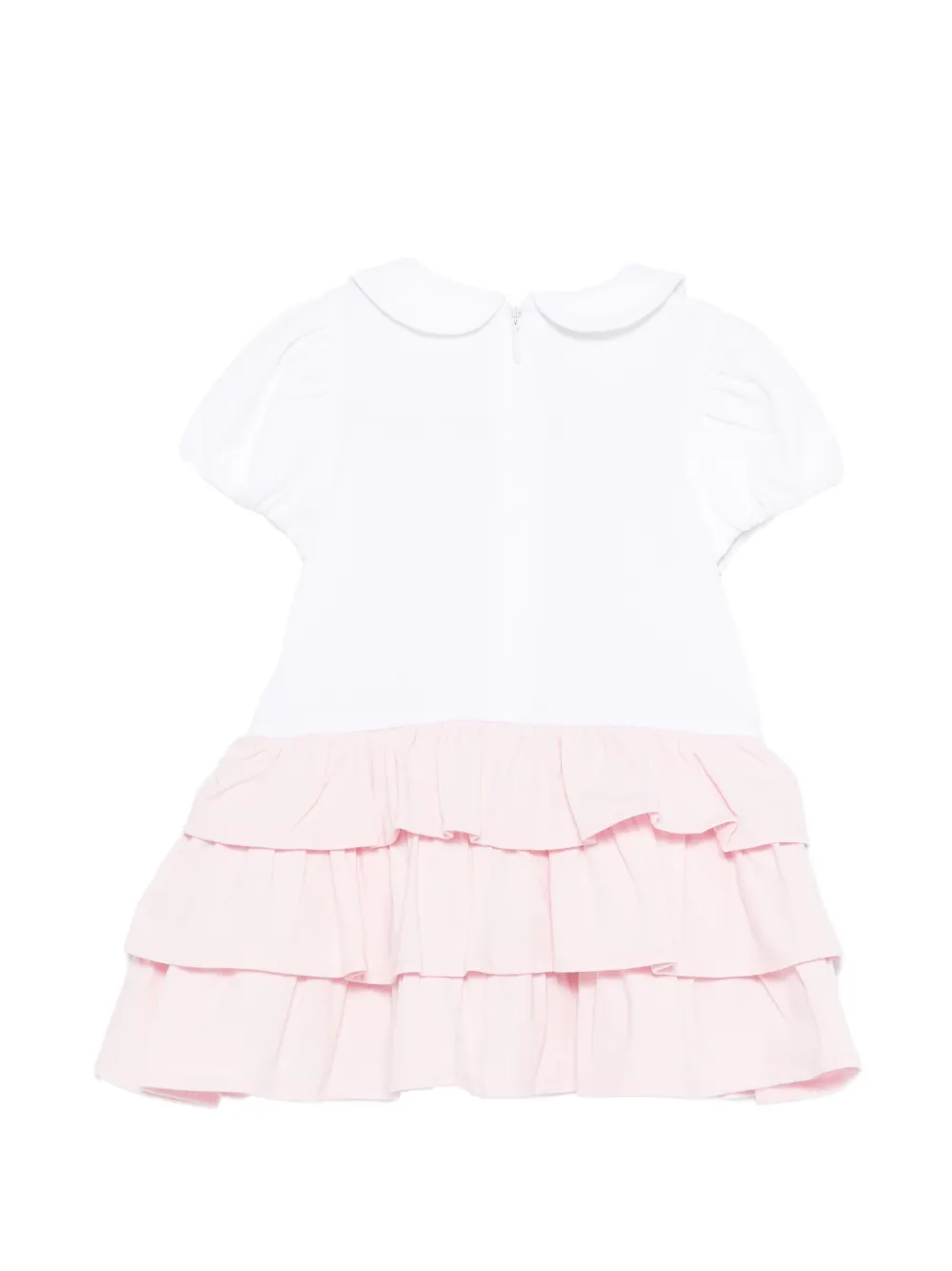 Liu Jo Kids Jurk met ruches Wit