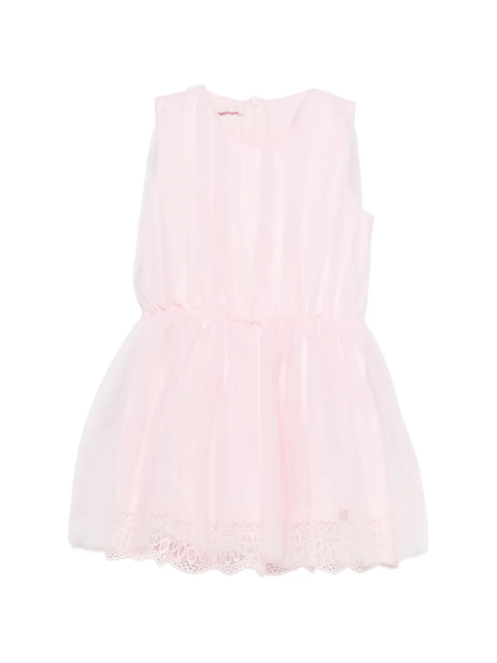 LIU JO lace-trim dress - Rosa