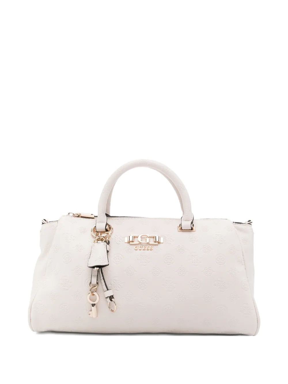 GUESS USA Borsa tote con logo goffrato - Toni neutri