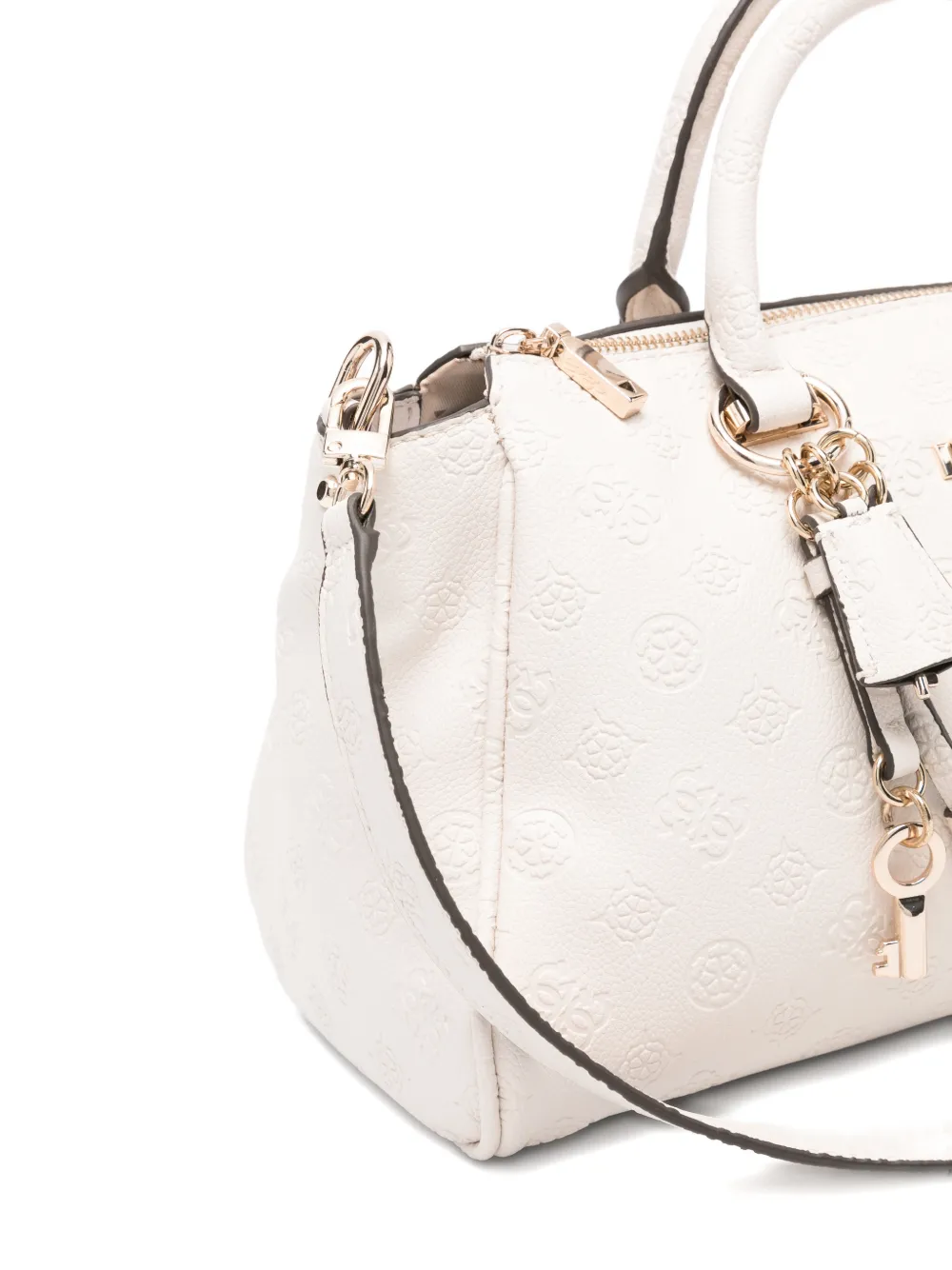 GUESS USA Shopper met reliëf Beige
