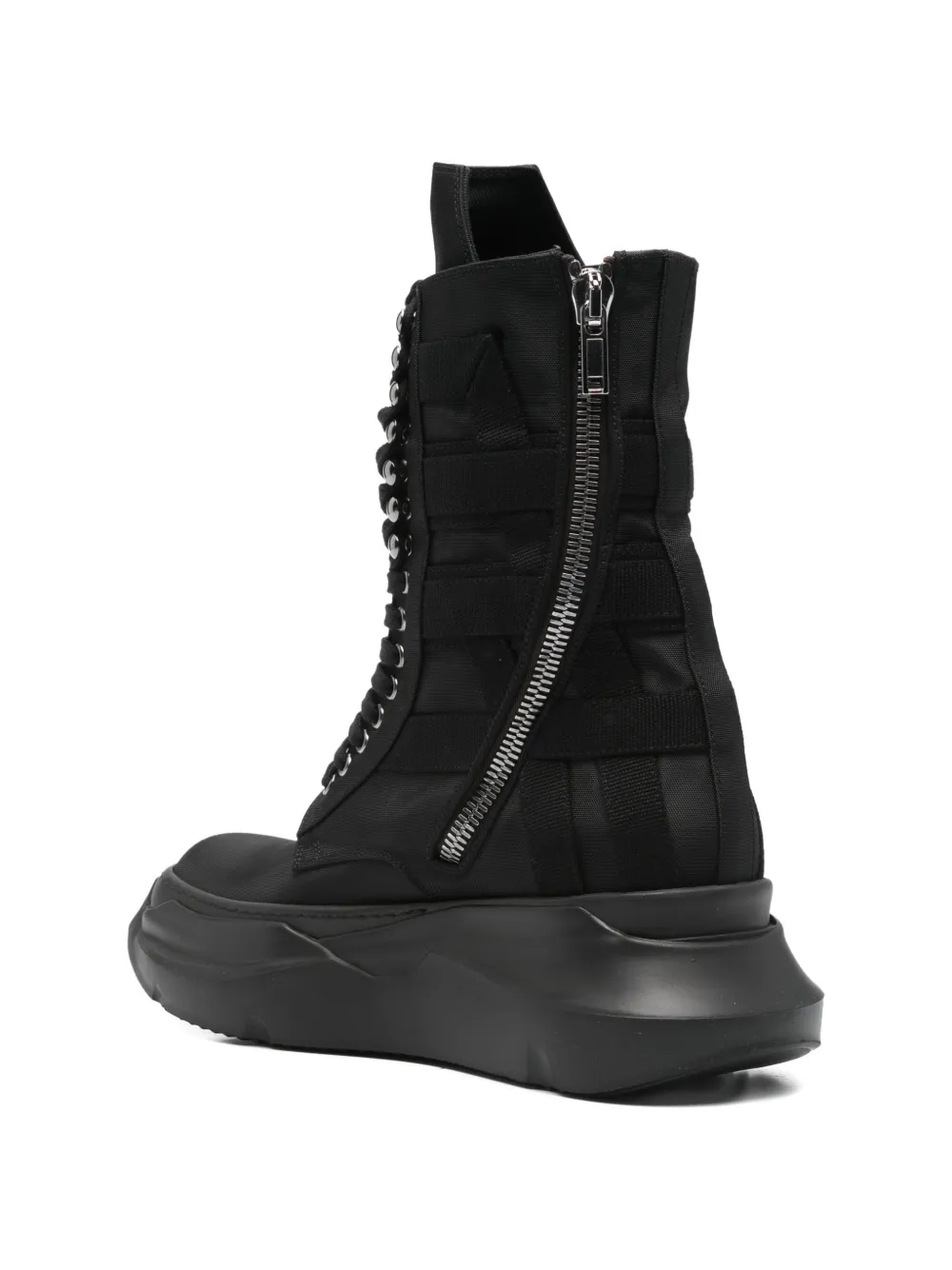 Rick Owens DRKSHDW lace-up boots Zwart