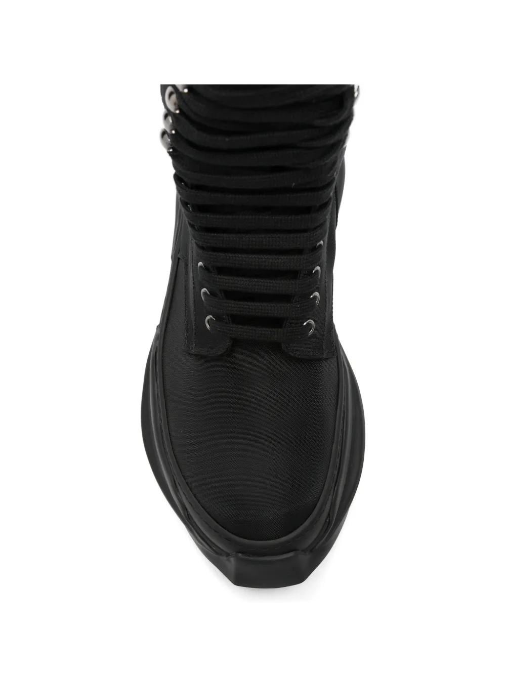 Rick Owens DRKSHDW lace-up boots Zwart