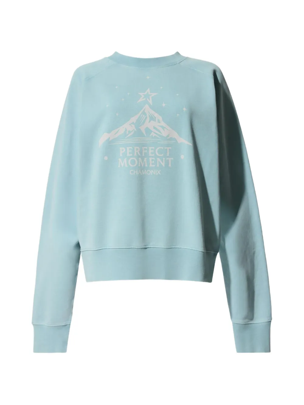 Perfect Moment logo-lettering sweatshirt - Blu