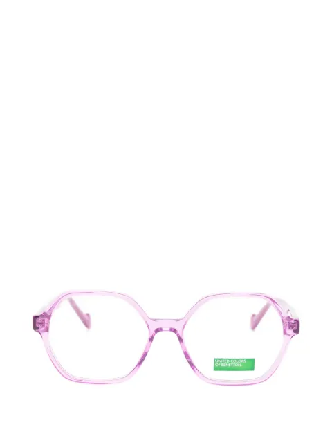 Benetton Constance geometric-frame glasses