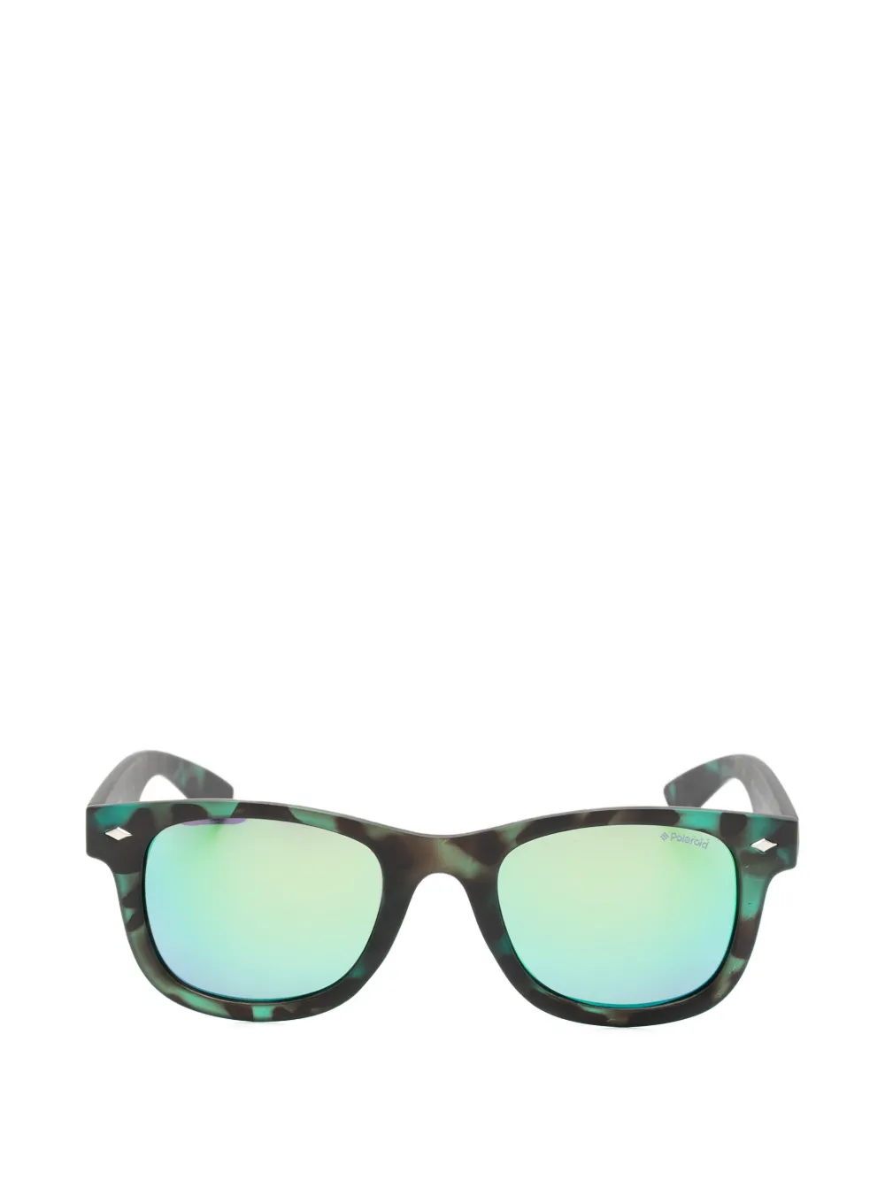 Polaroid square-frame sunglasses - Verde