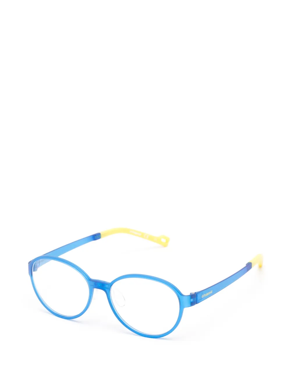  Polaroid Round-frame Glasses - Bleu 
