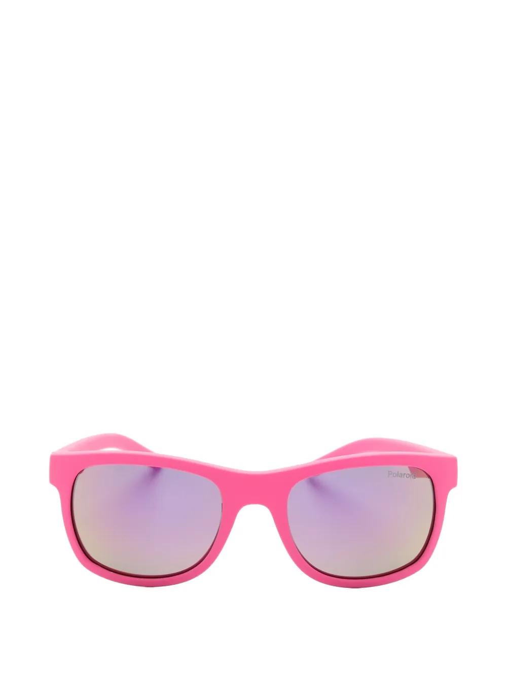 Polaroid square-frame mirrored sunglasses - Rosa