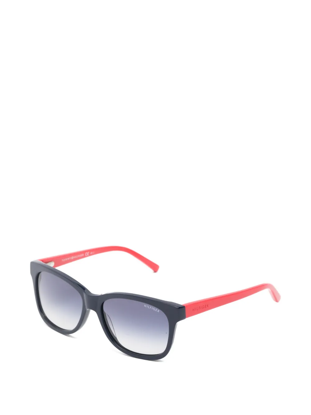 Tommy Hilfiger Zonnebril met vierkant montuur Blauw