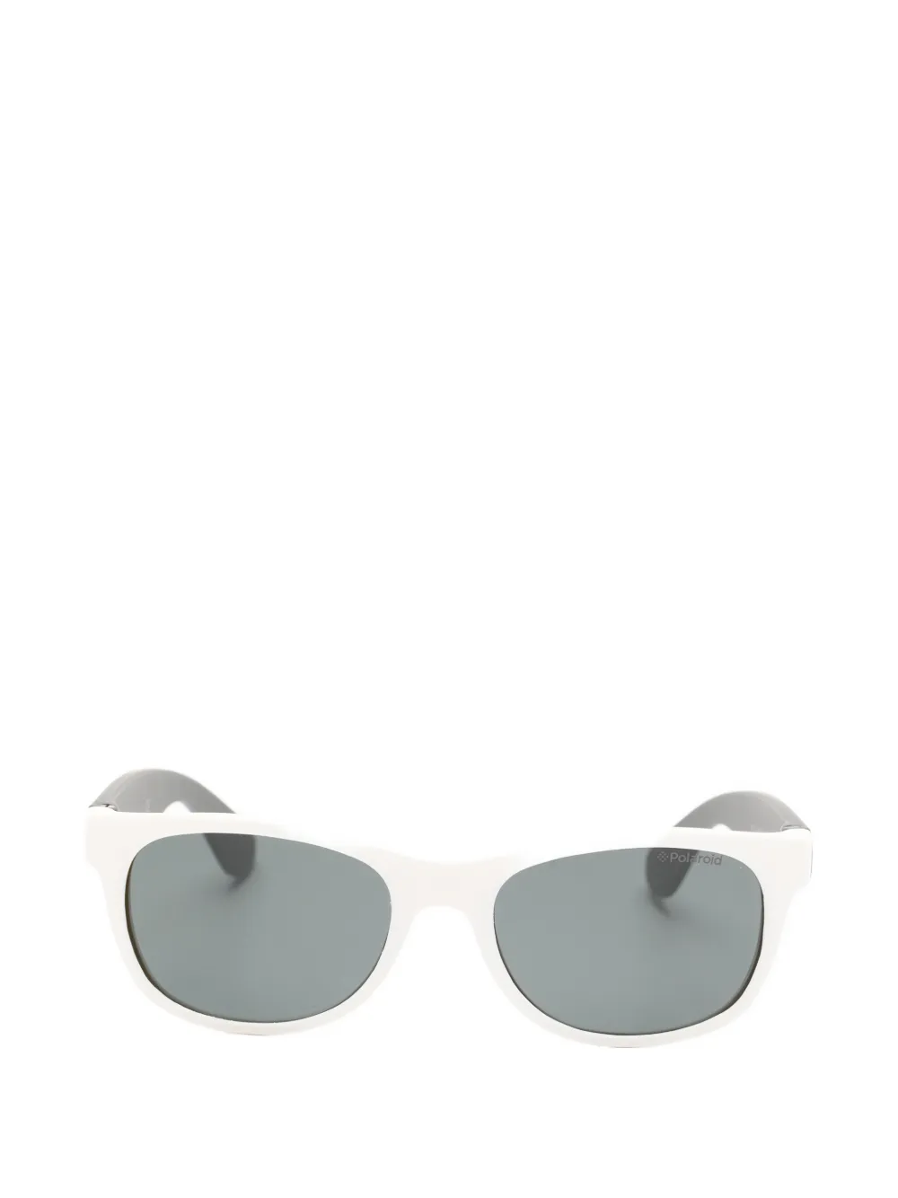 Polaroid rectangle-frame sunglasses - Bianco
